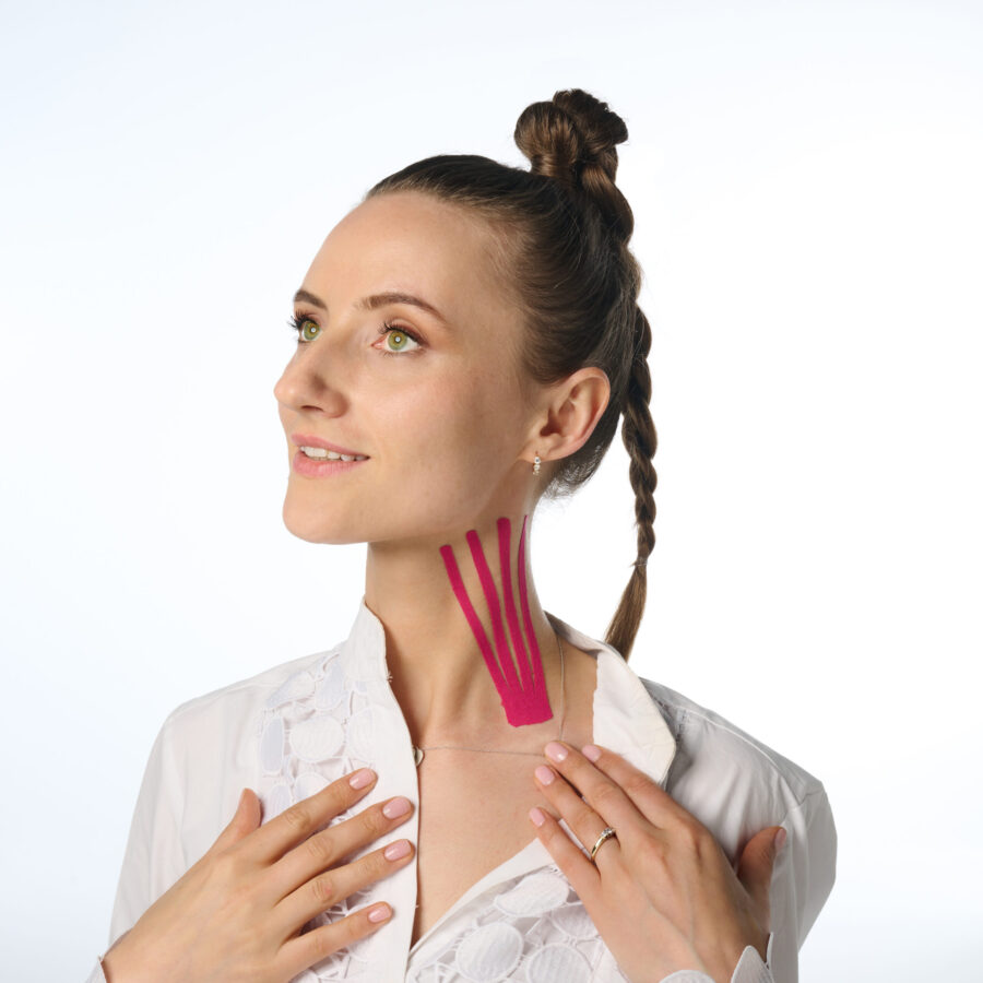 Sesja indywidualna z aplikacji kinesiology tapingu