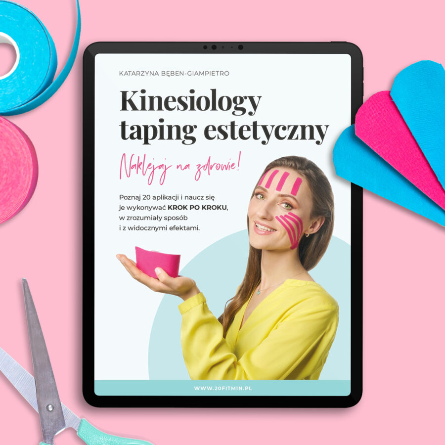 E-book "Kinesiology taping estetyczny. Naklejaj na zdrowie!"